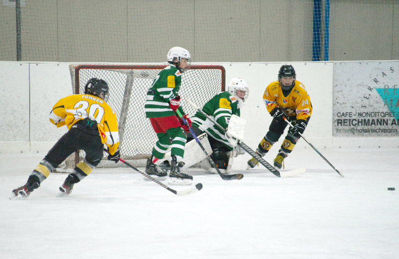 HC-Ferlach U-14 auf dem Eis
