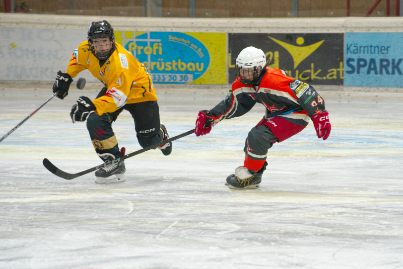 HC-Ferlach U-15 auf dem Eis